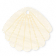 Schelp hanger special scallop White