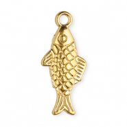 Bedels van Stainless steel Roestvrij staal (RVS) fish Gold