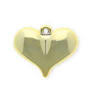 Acryl hangers heart Gold