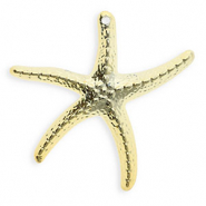 Acryl hangers starfish Gold