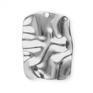 Bedels van Stainless steel Roestvrij staal (RVS) rectangle Silver
