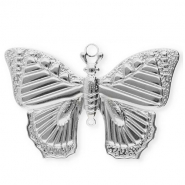 Bedels van Stainless steel Roestvrij staal (RVS) butterfly Silver