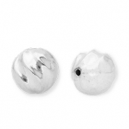 Kralen van stainless steel Roestvrij staal (RVS) 16mm Silver