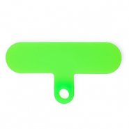 Bevestiging voor telefoonkoord Neon green