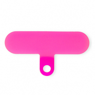 Bevestiging voor telefoonkoord Neon azalea pink