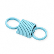 Gekleurde onderdelen spiraalveer connector Blue