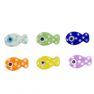 Keramiek kraal fish Multicolour