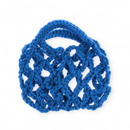 Gehaakte tasjes handgemaakt Dark blue