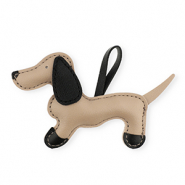 Statement hangers dachshund Light brown-black