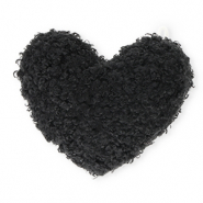 Statement hangers heart Black