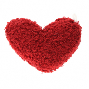 Statement hangers heart Bordeaux