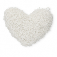 Statement hangers heart White