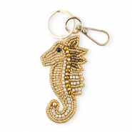 Sleutelhangers seahorse Gold-antique gold-bronze