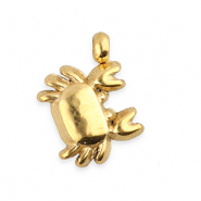 BY31® Bedels van Stainless steel Roestvrij staal (RVS) crab Gold