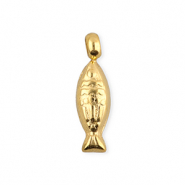 BY31® Bedels van Stainless steel Roestvrij staal (RVS) fish Gold