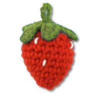 Strawberry gehaakt Red-green