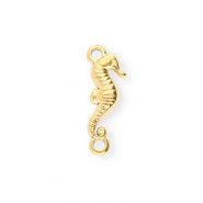 Benodigdheden van Stainless steel Roestvrij staal (RVS) tussenstuk seahorse Gold