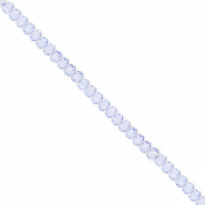 Facet kralen top quality disc 3x2mm Blue