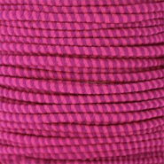 Gekleurd elastiek 2.3mm Hot pink-purple