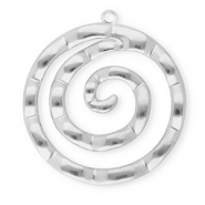Bedels van Stainless steel Roestvrij staal (RVS) spiral Silver