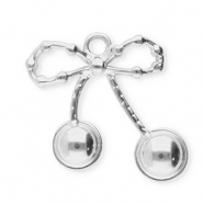 Bedels van Stainless steel Roestvrij staal (RVS) cherries Silver