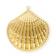 Bedels van Stainless steel Roestvrij staal (RVS) shell Gold