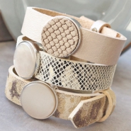 Inspiratiesets Cuoio & DQ leer met animal print