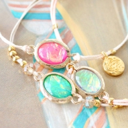 Inspiratiesets Bijzondere sieraden met crystal glas hangers!