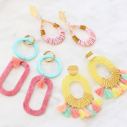 Inspiratiesets Zomerse statement oorbellen maken