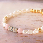 Inspiratiesets Aan de slag! Met nieuwe tubes natuursteen kralen