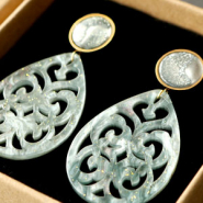 Inspiratiesets Maak toffe oorbellen met onze prachtige resin hangers