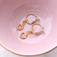 Inspiratiesets Oorbellen maak je met kleurrijke crystal glas hangers!