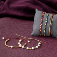 Inspiratiesets Met macramé draad maak je deze leuke armbandjes!