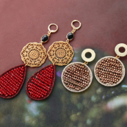 Inspiratiesets Maak prachtige oorbellen met onze nieuwe facet hangers