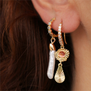 Inspiratiesets DIY: minimalistische oorbellen maken met Brass bedels