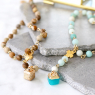 Inspiratiesets Zelf sieraden maken met natuursteen hangers?