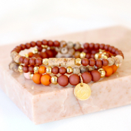 Inspiratiesets Met acryl kralen maak je deze leuke sieraden