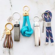 Inspiratiesets Get creative! Mix en Match DQ sleutelhangers met DQ leer