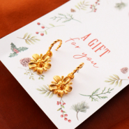 Inspiratiesets Gift set 2: Oorbellen met DQ metalen bedel