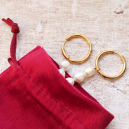 Inspiratiesets Gift set 4: Stijlvolle oorbellen met zoetwaterparels