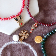 Inspiratiesets Maak zelf de leukste sieraden met metalen kerst bedels