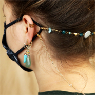 Inspiratiesets DIY: koorden voor mondkapjes met sieraadonderdelen