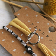 Inspiratiesets Maak fantastische armbandjes met elastisch stitched lint