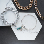 Inspiratiesets Trendy kettingen maken met DQ metaal jasseron