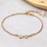 Inspiratiesets Trendy oorbellen en armbanden met zirkonia bedels en tussenstukken