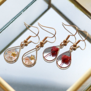 Inspiratiesets Creatief aan de slag met droogbloem bedels