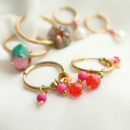 Inspiratiesets Creëer prachtige oorbellen met deze rvs creolen