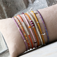 Inspiratiesets Inspiratie voor het creëren van een armbanden collectie met Miyuki rocailles kralen
