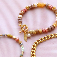 Inspiratiesets Trendy sieraden inspiratie met Polaris Elements kralen rondellen en disc