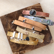 Inspiratiesets Inspiratie voor het maken van stijlvolle Cuoio armbanden collectie